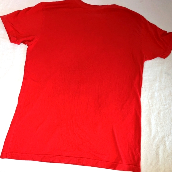 RAWYALTY BOMB RAW DRIP RED CHENILLE TEE-RED Medium - Picture 2 of 9